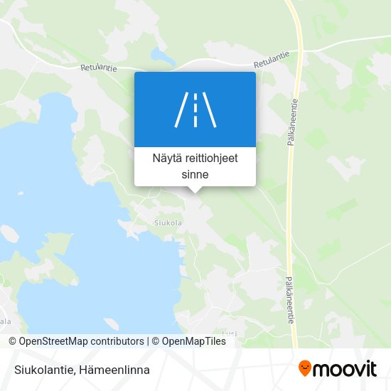 Siukolantie kartta