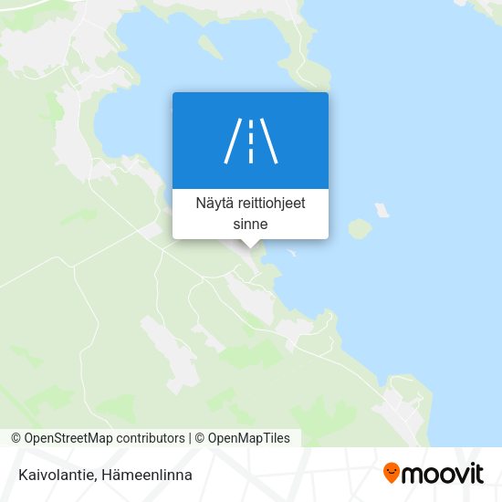 Kaivolantie kartta