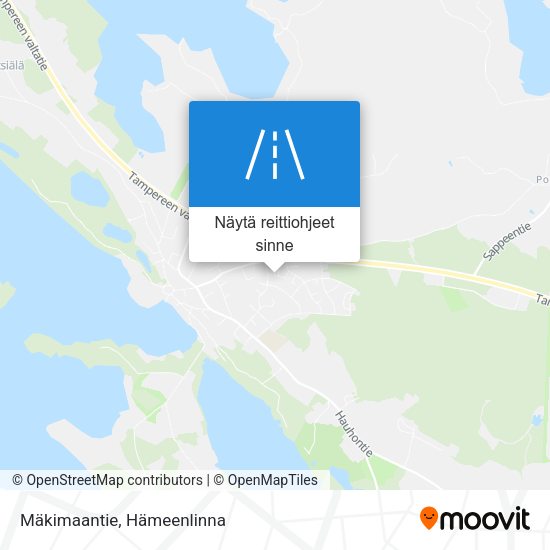 Mäkimaantie kartta