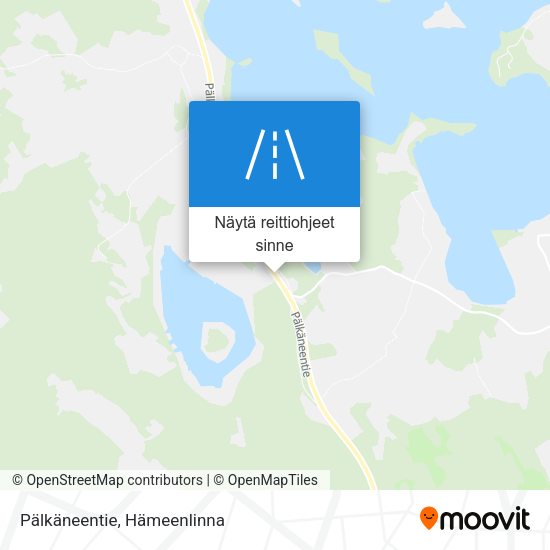Pälkäneentie kartta