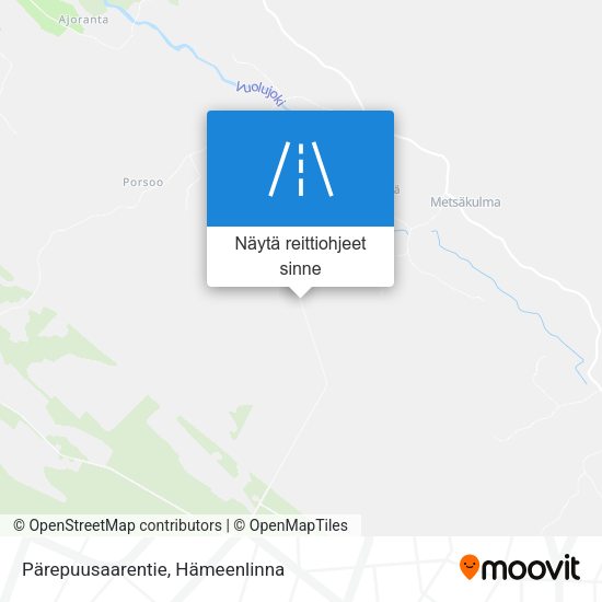Pärepuusaarentie kartta