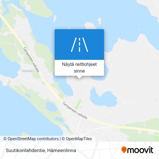 Suutikonlahdentie kartta