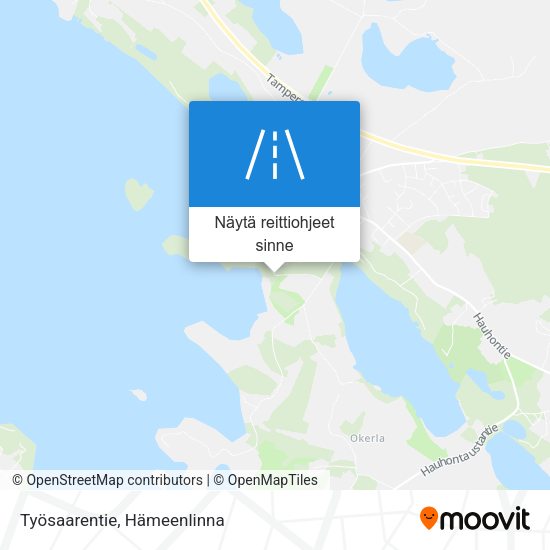 Työsaarentie kartta