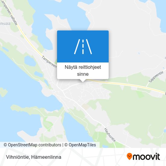 Vihniöntie kartta