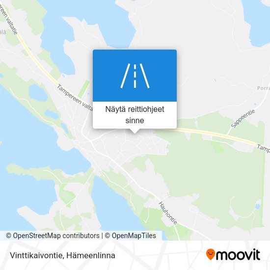 Vinttikaivontie kartta