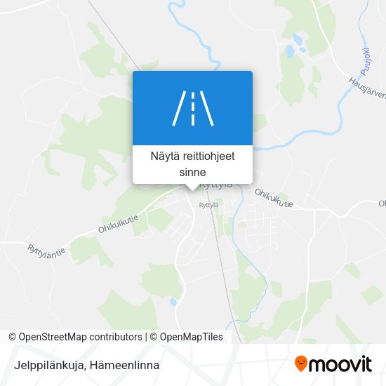 Jelppilänkuja kartta