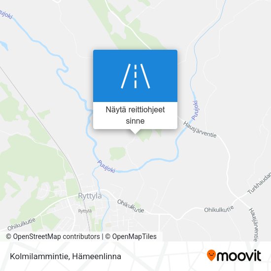 Kolmilammintie kartta