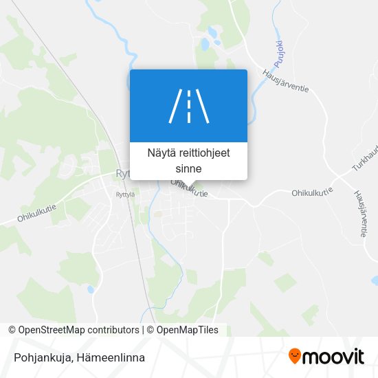 Pohjankuja kartta