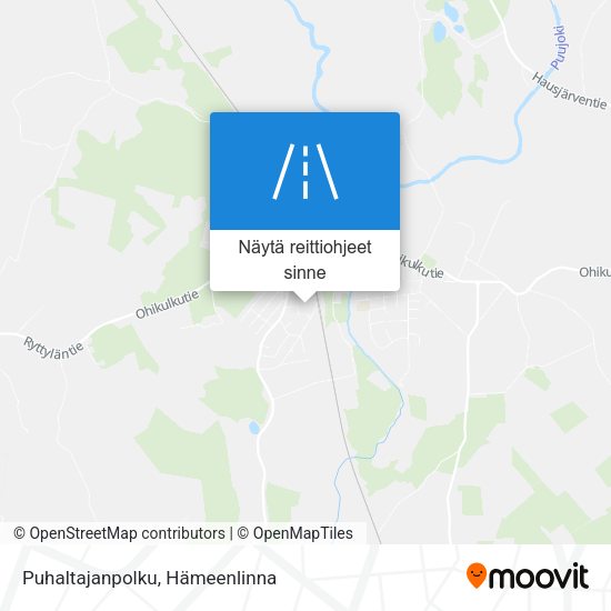 Puhaltajanpolku kartta