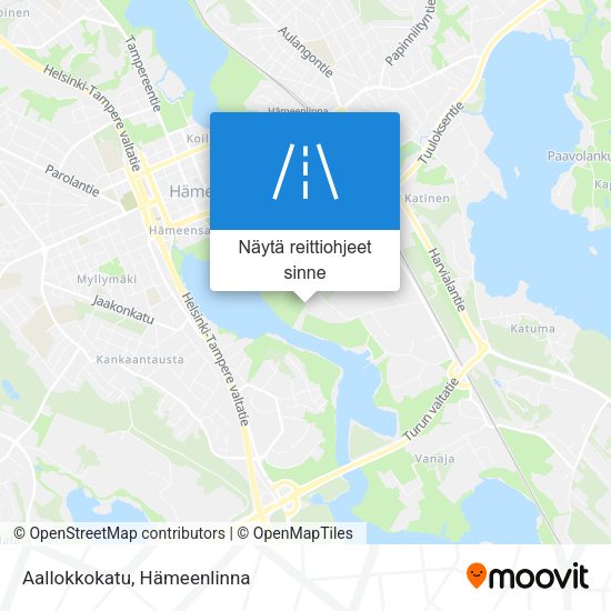 Aallokkokatu kartta