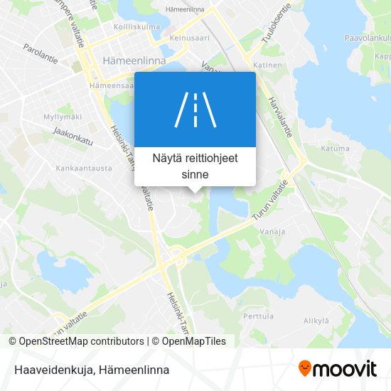 Haaveidenkuja kartta