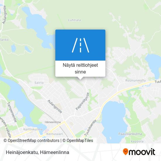 Heinäjoenkatu kartta