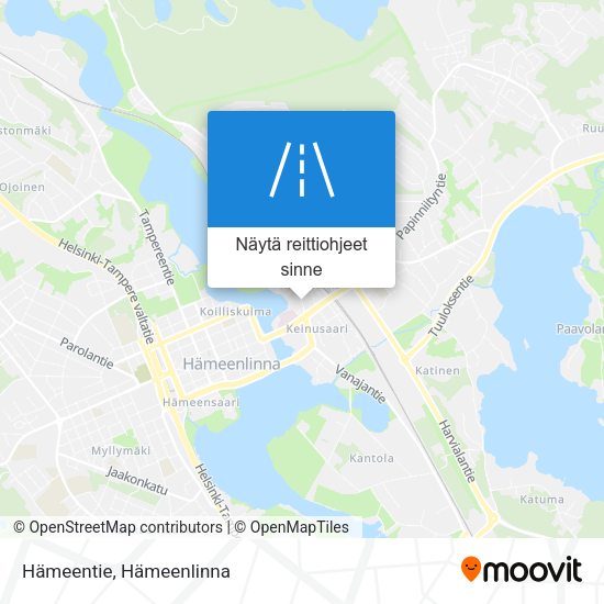 Hämeentie kartta