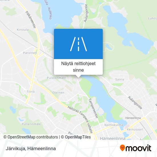 Järvikuja kartta