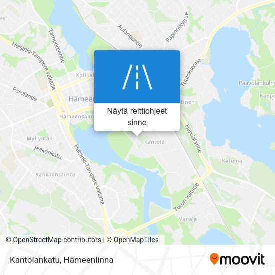 Kantolankatu kartta