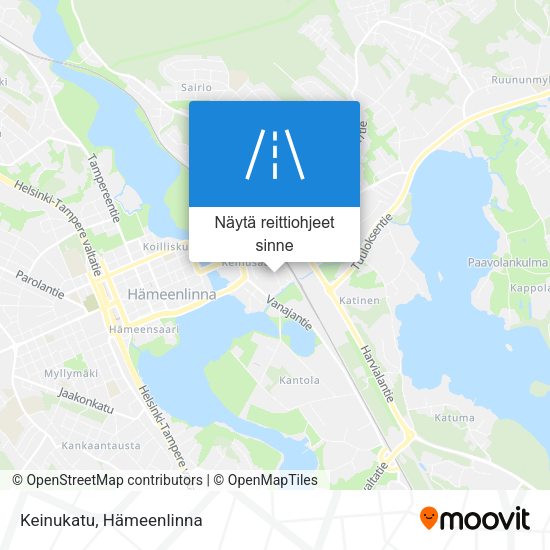 Keinukatu kartta
