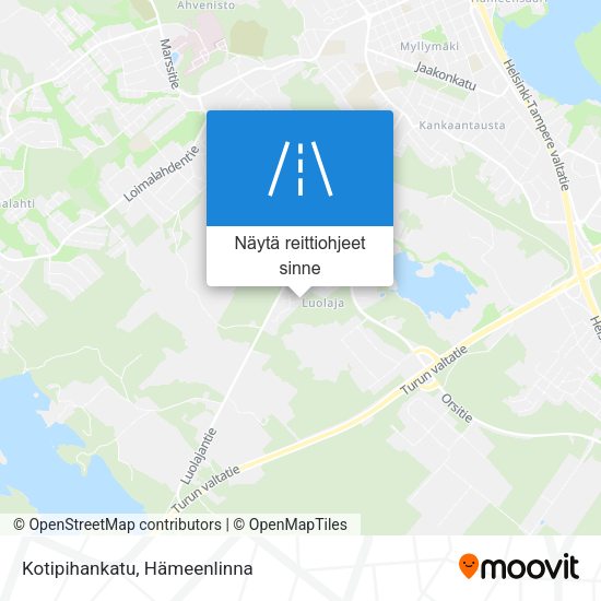 Kotipihankatu kartta