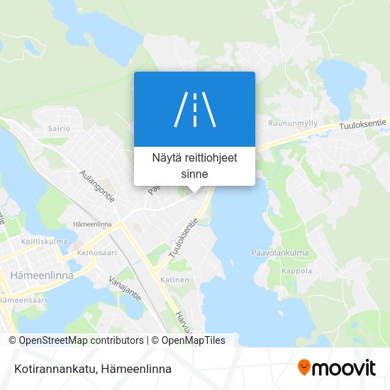 Kotirannankatu kartta