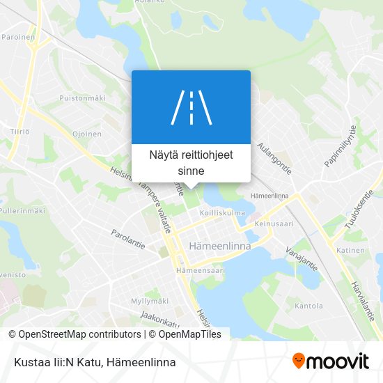 Kustaa Iii:N Katu kartta