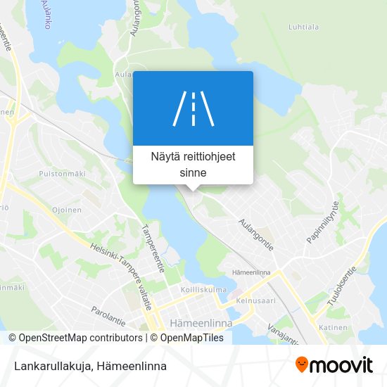 Lankarullakuja kartta