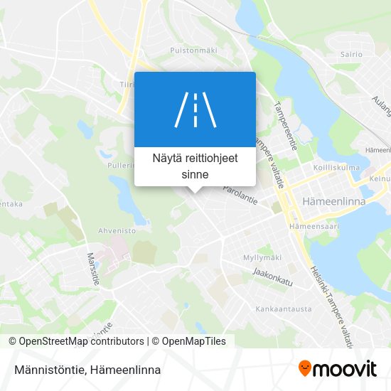 Männistöntie kartta