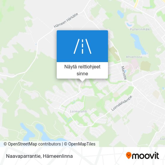 Naavaparrantie kartta