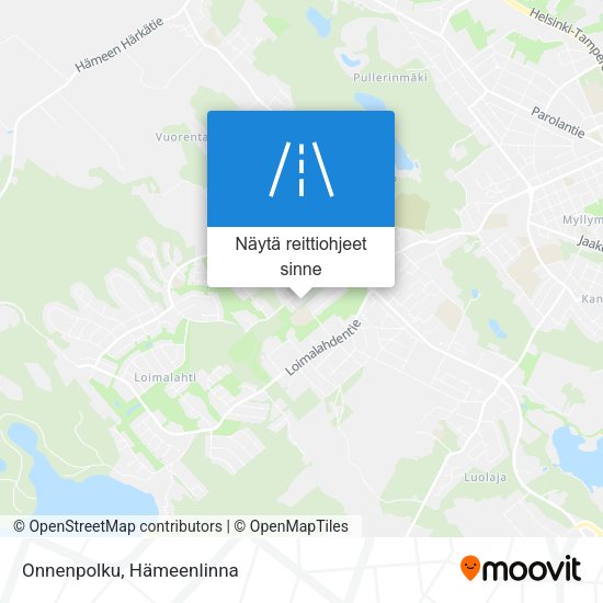 Onnenpolku kartta
