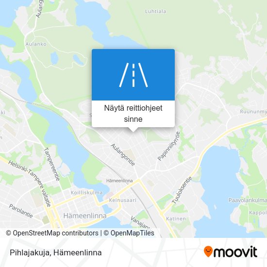 Pihlajakuja kartta