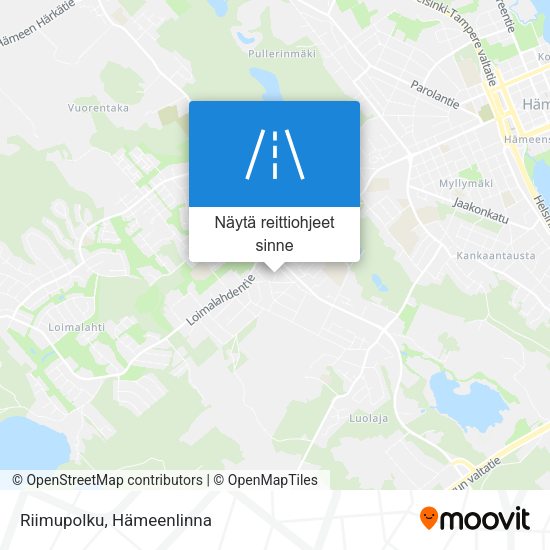 Riimupolku kartta