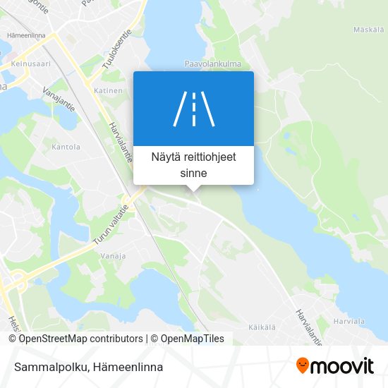 Sammalpolku kartta