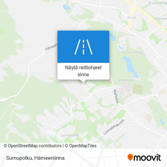 Sumupolku kartta