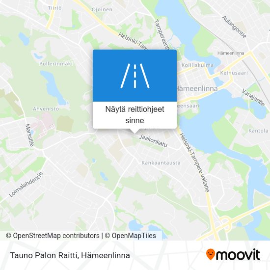 Tauno Palon Raitti kartta