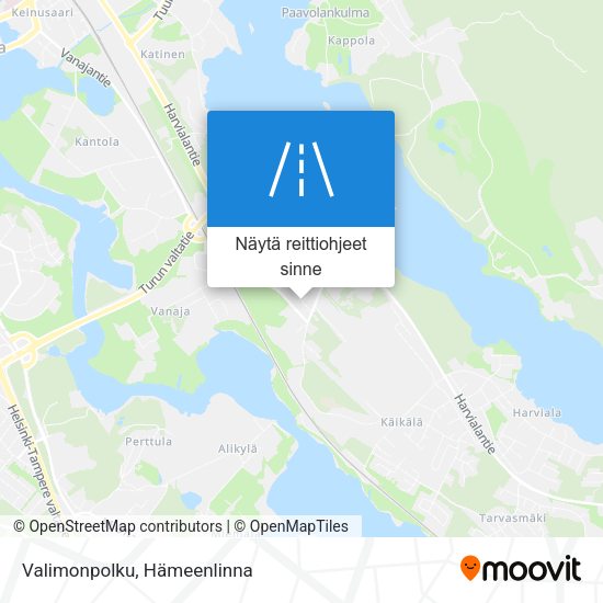 Valimonpolku kartta
