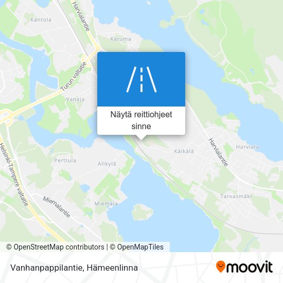 Vanhanpappilantie kartta