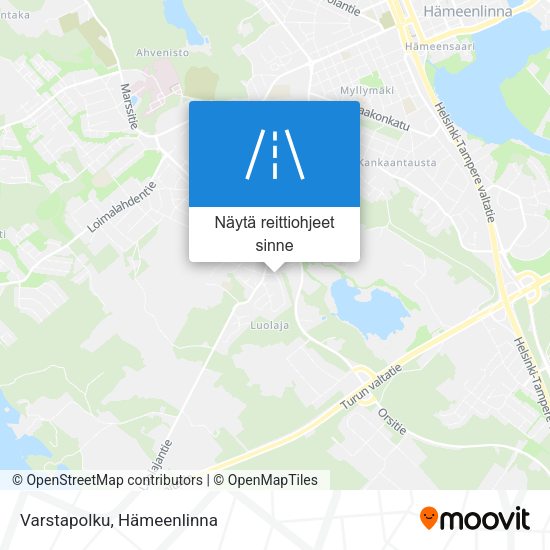 Varstapolku kartta