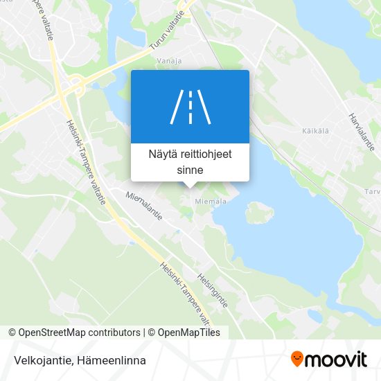 Velkojantie kartta