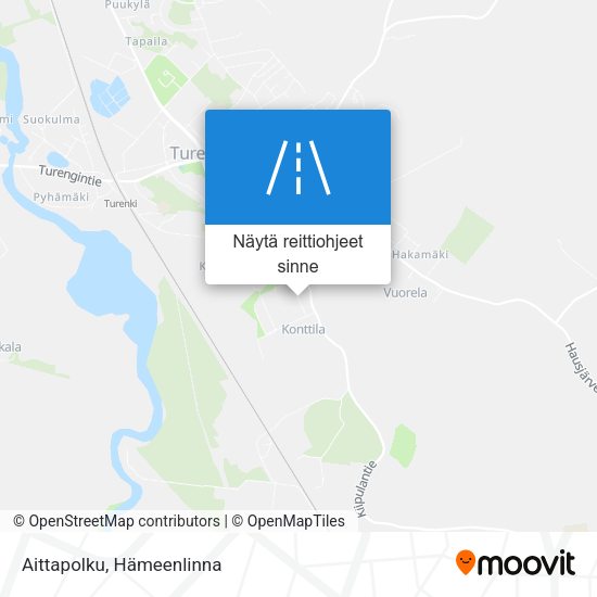 Aittapolku kartta