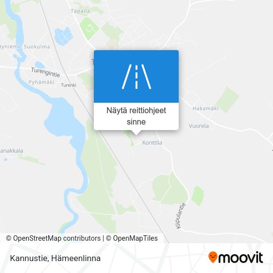 Kannustie kartta