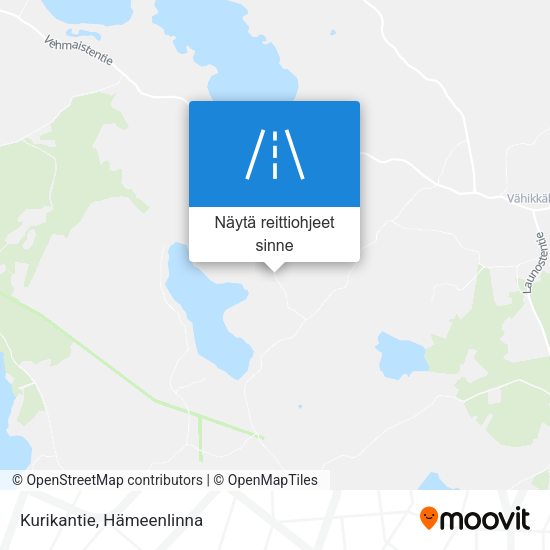 Kurikantie kartta