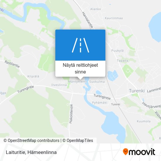 Laituritie kartta