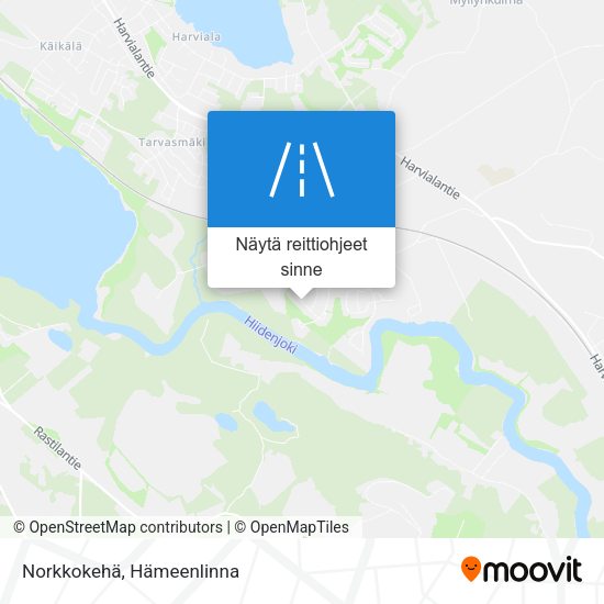 Norkkokehä kartta