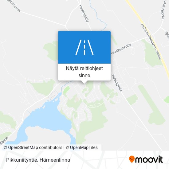 Pikkuniityntie kartta