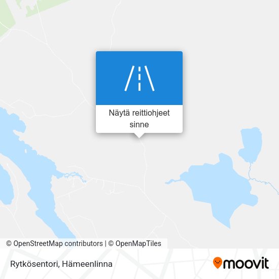 Rytkösentori kartta