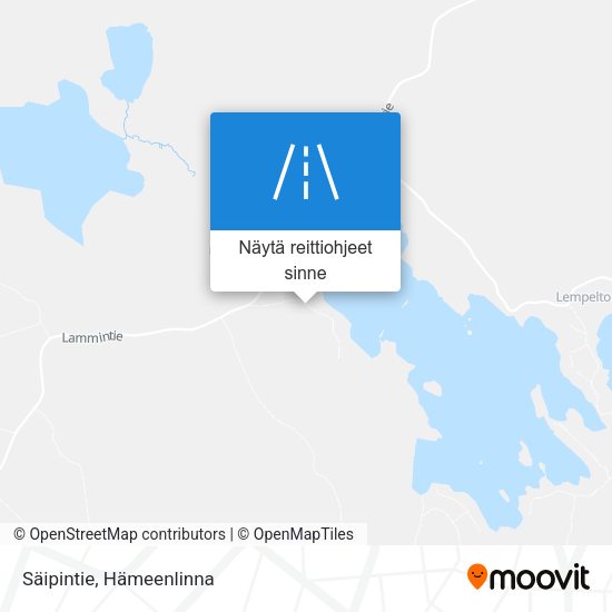 Säipintie kartta
