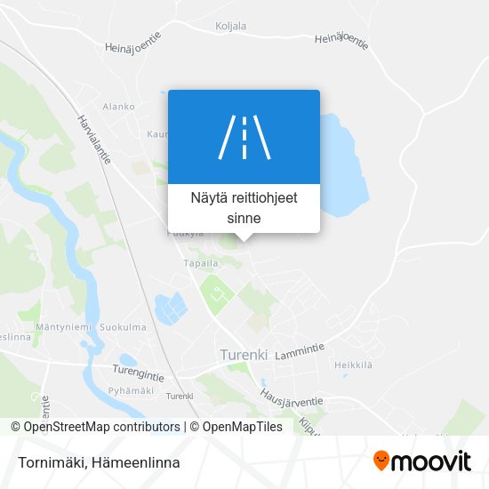 Tornimäki kartta