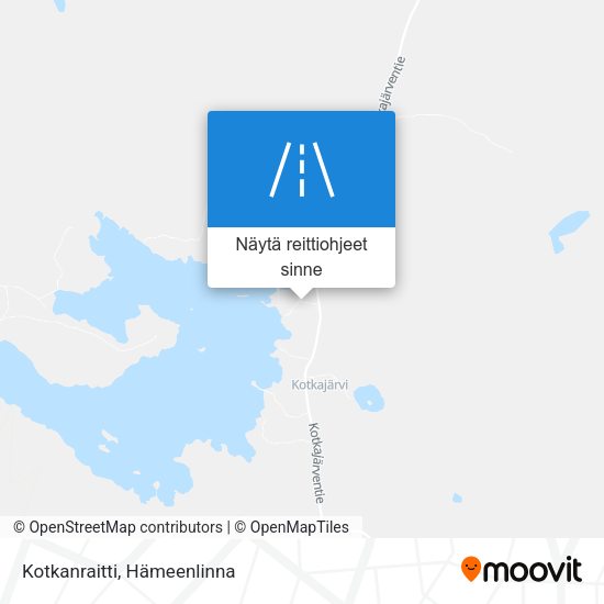 Kotkanraitti kartta