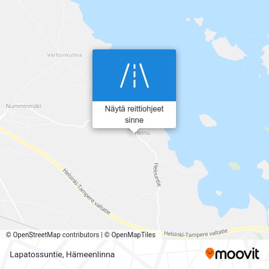 Lapatossuntie kartta
