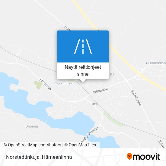 Norstedtinkuja kartta