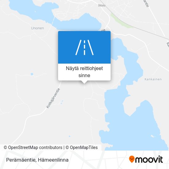 Perämäentie kartta