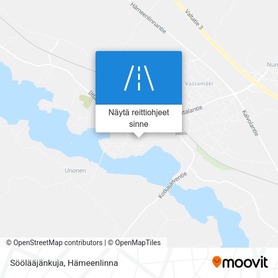 Söölääjänkuja kartta